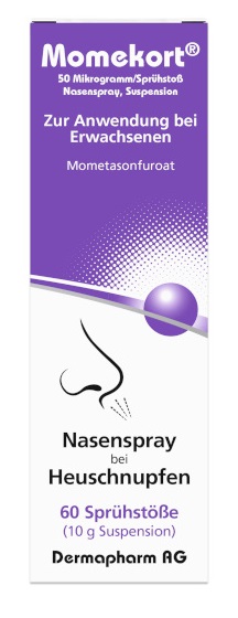 Momekort 50 µg/Sprühstoß Nasenspray 10 g