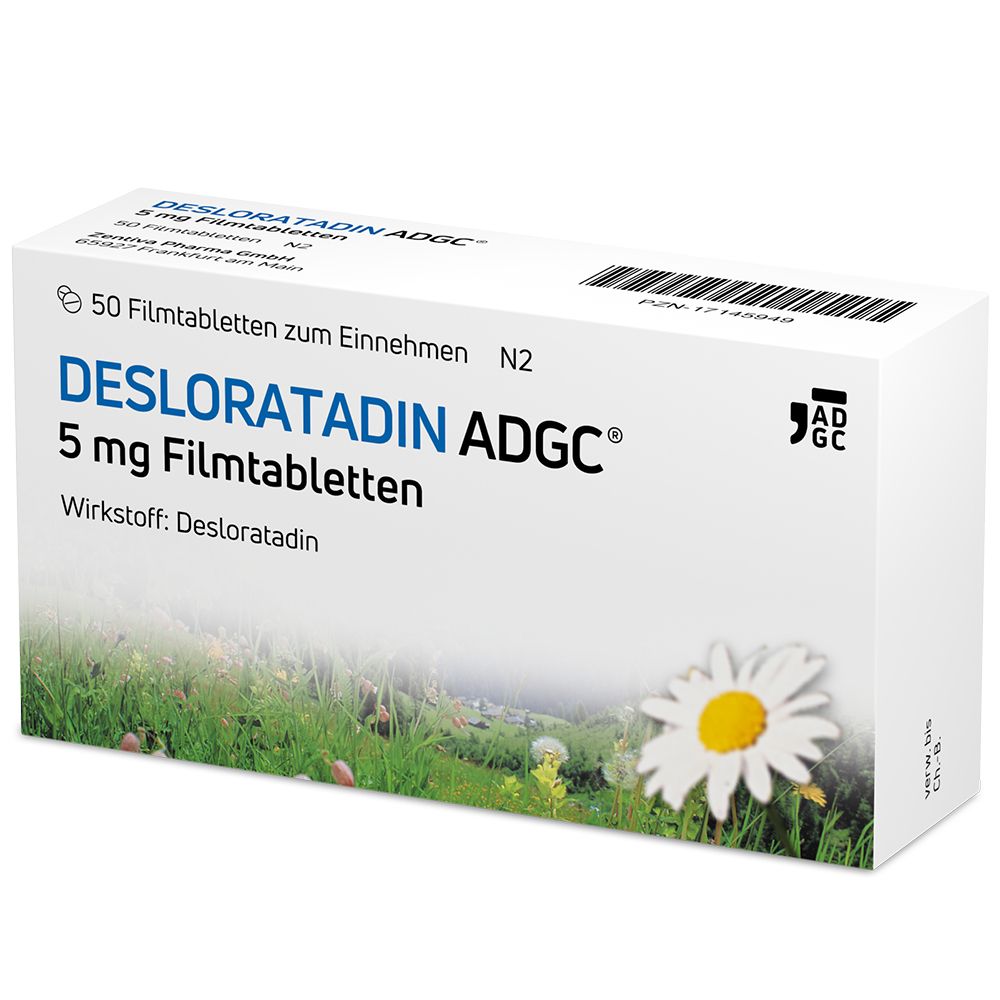 DESLORATADIN ADGC 5 mg Filmtabletten