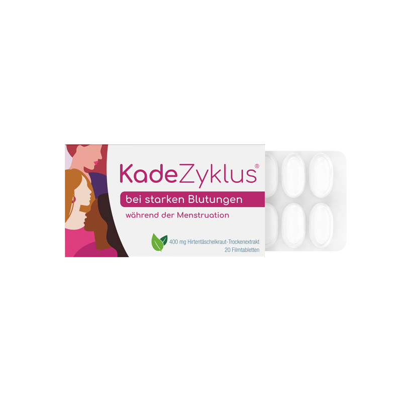 KADEZYKLUS bei starken Blutung.w.d.Menst 400mg FTA