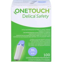 ONE TOUCH Delica Safety Einmalstechhilfe 30 G 100 St
