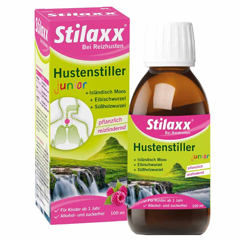 Stilaxx Hustenstiller Isländisch Moos Junior Sirup 100 ml